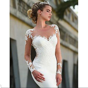 MERMAID TRUMPET NEW WEDDING GOWN
